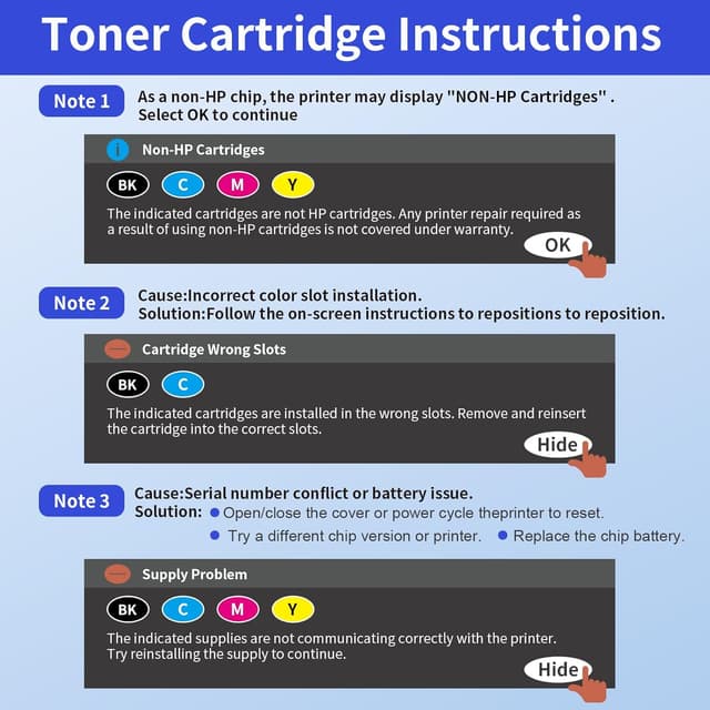 Thumbnail 6 de 218X Toner 4-Pack 🖨