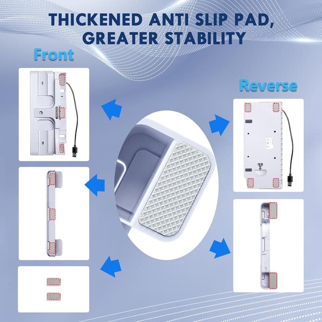 Detalle 1 de Sehawei Soporte PS5 Slim con Ventilador y Cargador