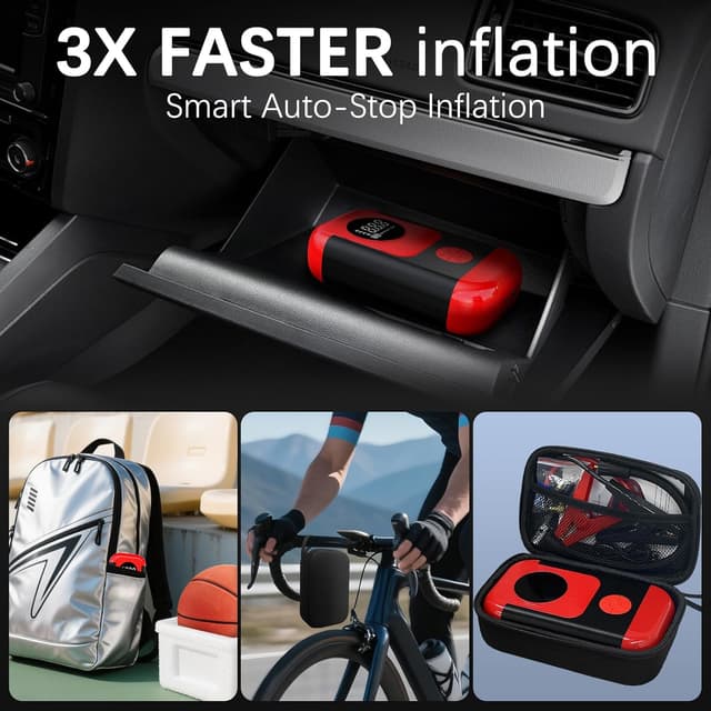 Detalle 2 de ApexNexus Tire Inflator Air Compressor