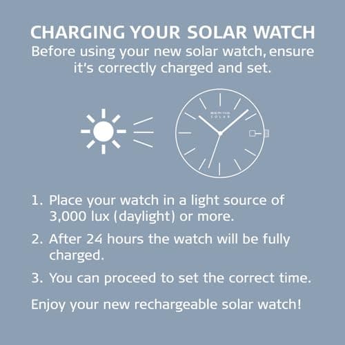 Thumbnail 3 de BERING Hombre Análoga Solar Reloj Acero Inoxidable