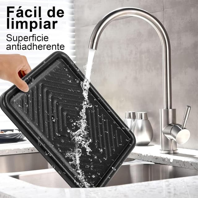 Thumbnail 3 de Raclette Electrico 8 Personas con Sartenes y Espátulas 🍽