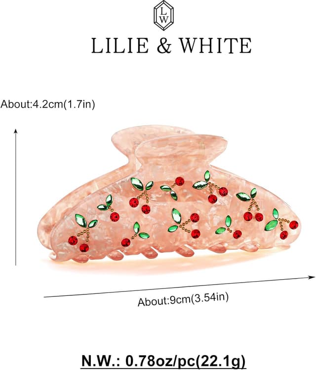 Thumbnail 5 de LILIE&WHITE Fermaglio Rosa Marmorizzato