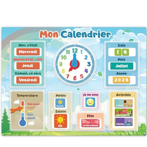 Imagen de SmartPanda Mon Premier Calendrier magnétique 30x40cm 🧩 en OfertitasTOP
