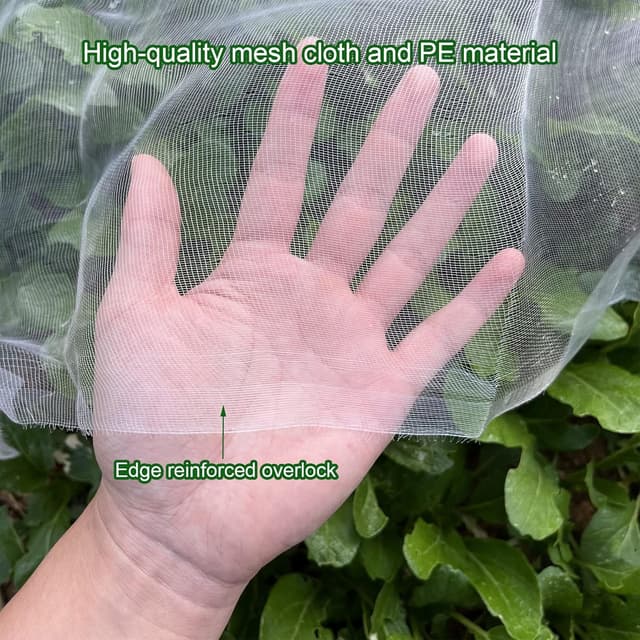 Detalle de YUNSTK garden netting 1 mm mesh