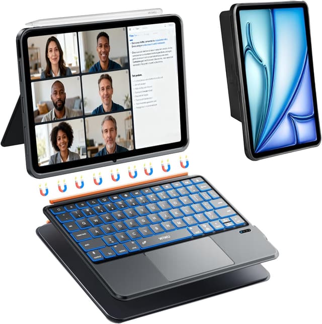 Detalle de WIWU iPad keyboard case, 11 inch
