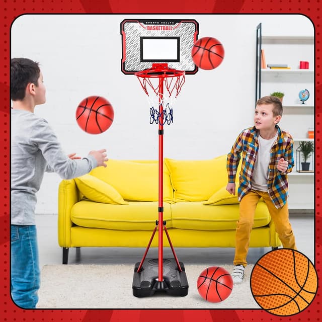 Thumbnail 6 de Herenear Canestro da Basket per Bambini 107-193 cm