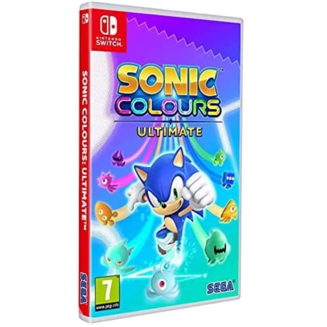 Detalle de Sonic Colours Ultimate Nintendo Switch