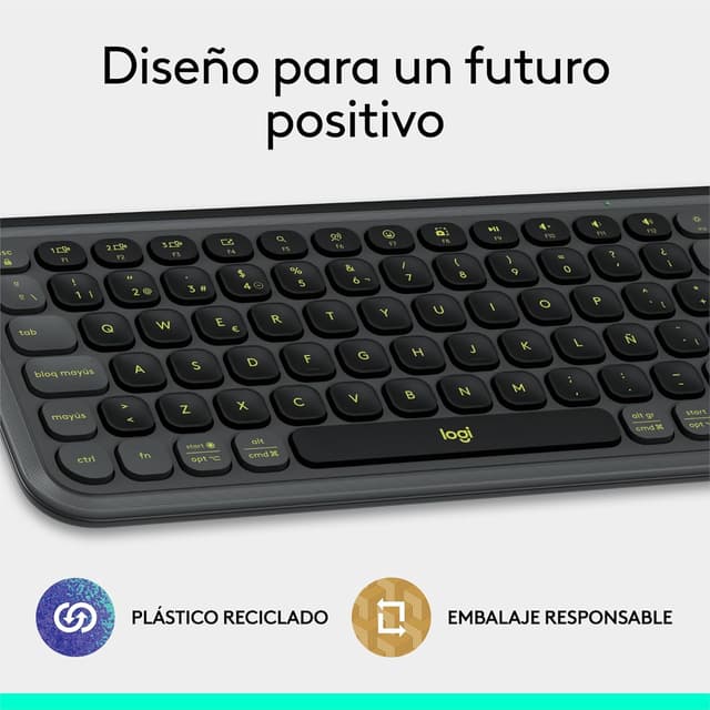 Thumbnail 10 de Logitech POP ICON KEYS: Teclado Bluetooth 3 Dispositivos 🖥