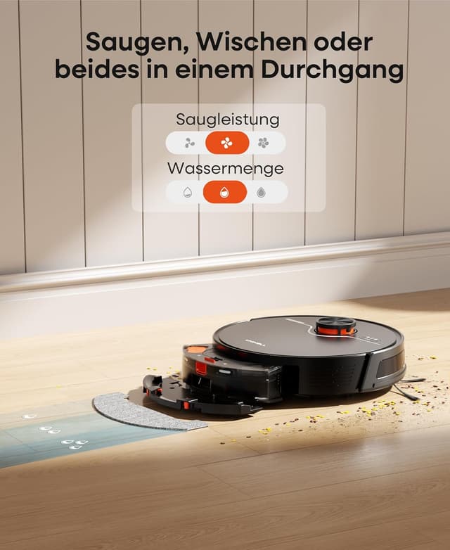 Detalle 2 de uninell UR3 Staubsaugerroboter 7000 Pa