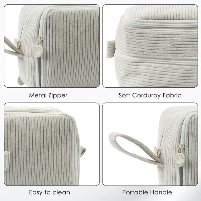 Thumbnail 4 de Federmäppchen aus Cord Groß 22,5 x 12 x 8 cm