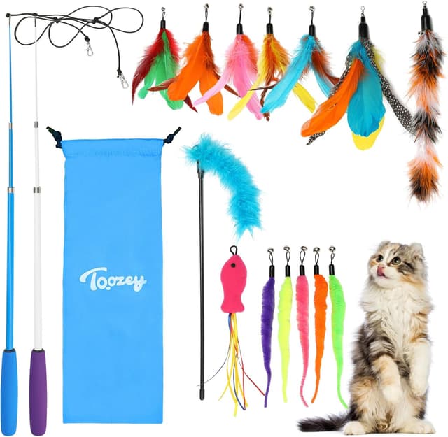 Imagen de Toozey Katzenspielzeug 16 Stück 🐱 en OfertitasTOP