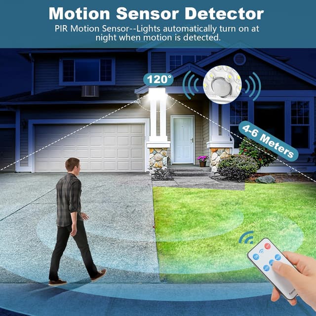 Detalle de Giliwosy Faretto LED solare 113 LED