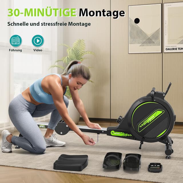 Thumbnail 6 de Rudergerät 160 kg Kapazität 🚣