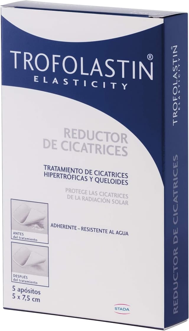 Thumbnail 1 de Trofolastin - Parche reductor cicatrices 👍 - 5x7.5 cm, 5 Unidades