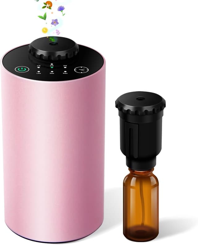 Detalle de Diffusore auto profumo in lega di alluminio, timer 10/30/90s