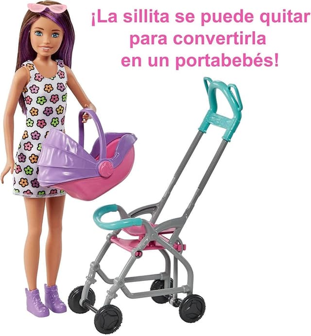 Thumbnail 4 de Mattel GXT34 Barbie Skipper Niñera 7 accesorios +3 años
