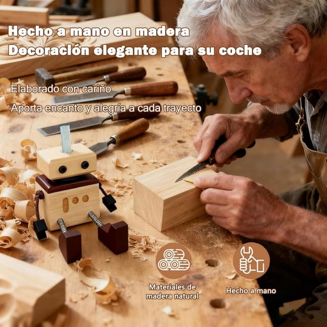 Thumbnail 4 de Ambientador muñeco de madera oscilante 3 aromas