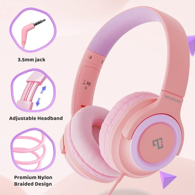 Thumbnail 4 de INFURTURE Kids Headphones 94dB