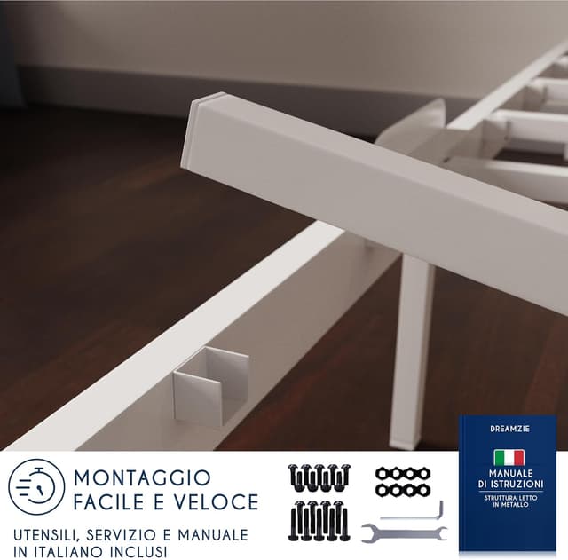 Thumbnail 3 de Dreamzie Strutura letto matrimoniale 140x200