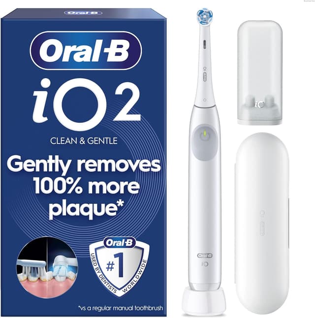Detalle de Oral-B iO2 electric toothbrush with travel case 🪥