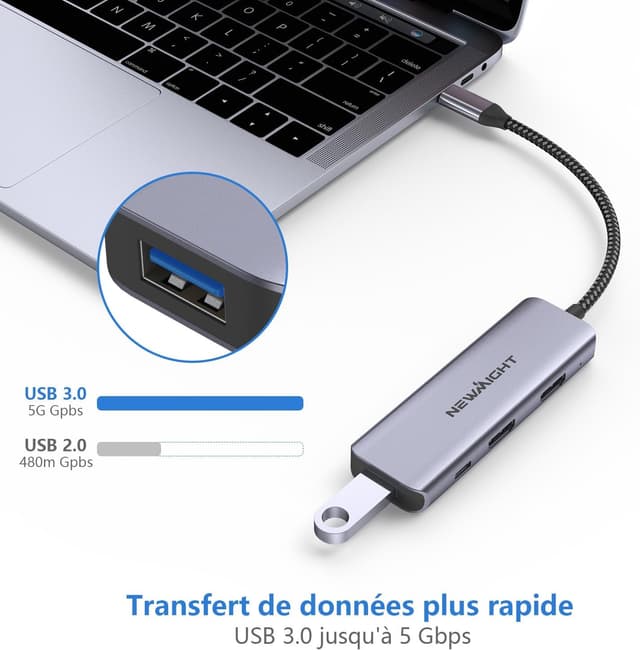 Thumbnail 6 de Newmight Station d’accueil USB-C double HDMI