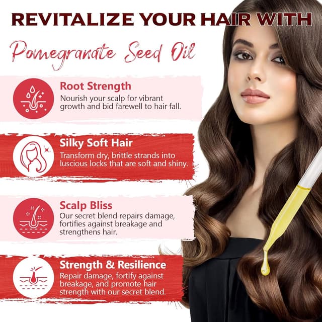 Detalle 2 de Aceite de semilla de granada 100% prensado en frío