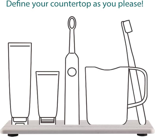 Thumbnail 5 de NiuYichee Diatomite Coaster 12.2" for Bathroom