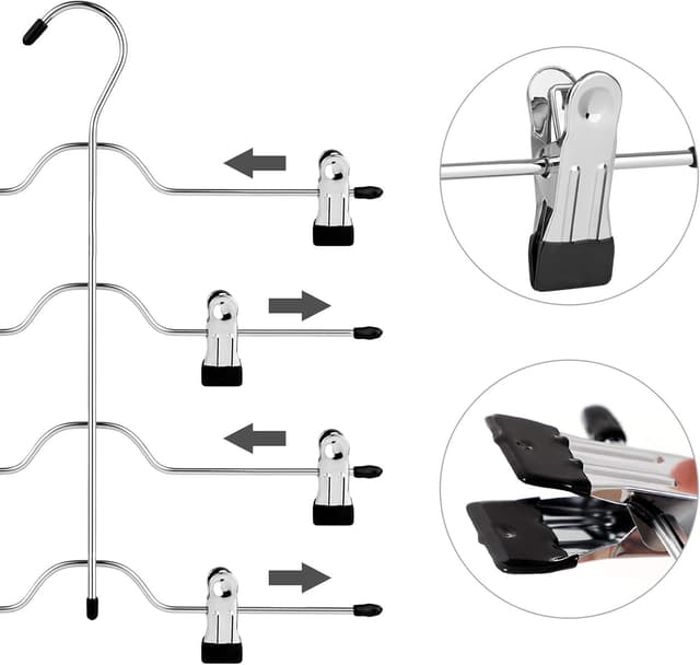 Detalle de SONGMICS CRI042BK cintres pantalon