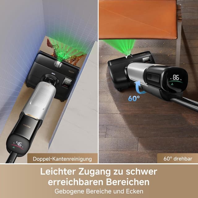 Thumbnail 6 de Mova X4 Plus Nass-Trocken-Sauger mit 20.000 Pa Saugkraft, Selbstreinigung (100 °C) und Auto-Reinigungslösung