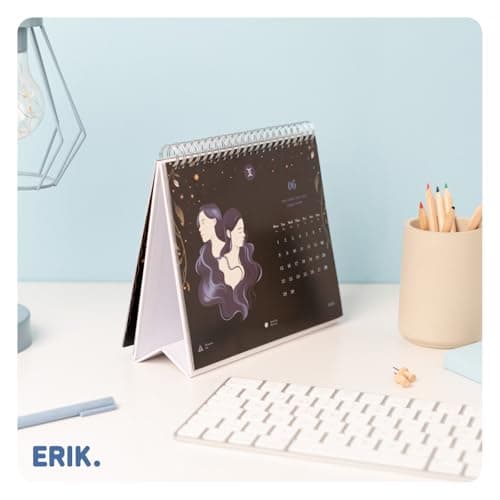 Detalle 2 de Grupo Erik Calendario sobremesa 2026 Astral 19,5 x 16,5 cm 📅