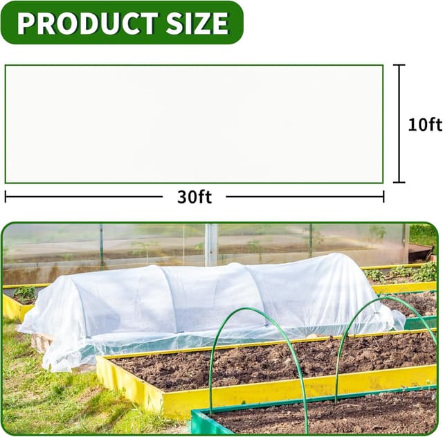 Thumbnail 1 de SORANGEUN 10x30ft Frost Cloth garden cover