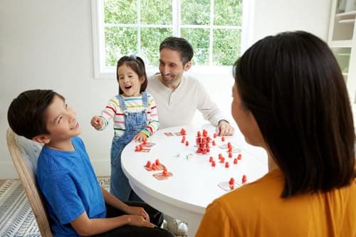 Detalle 2 de Mattel Games Castores Constructores juego de mesa familiar para +6 años 🎲