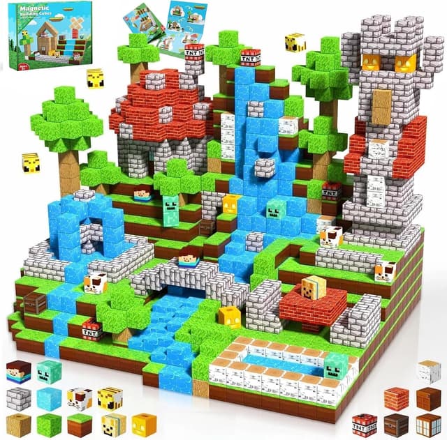 Thumbnail 6 de ToyUnited Magnetic Blocks 100-piece magnetic set