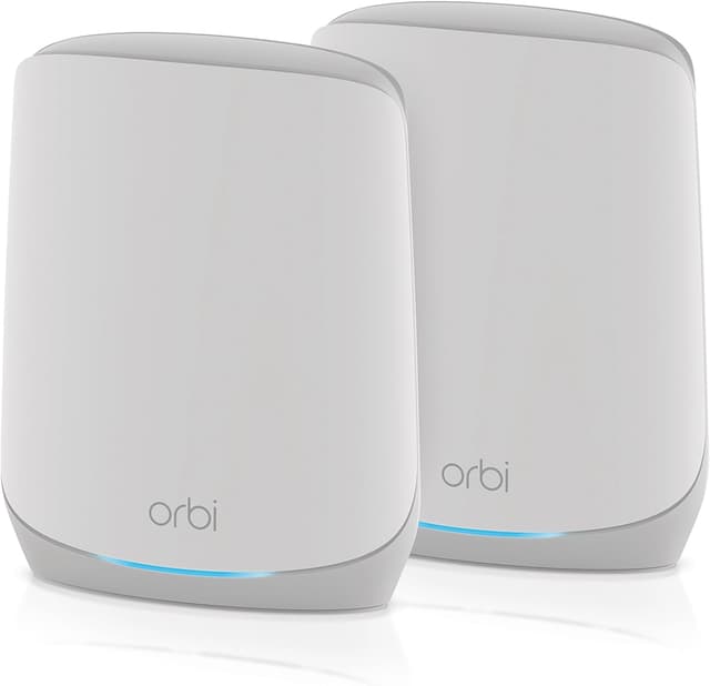 Detalle 2 de NETGEAR Orbi Mesh WiFi System (RBK852) with WiFi 6 router and 1 satellite extender (AX6000, up to 4,000 sq ft)