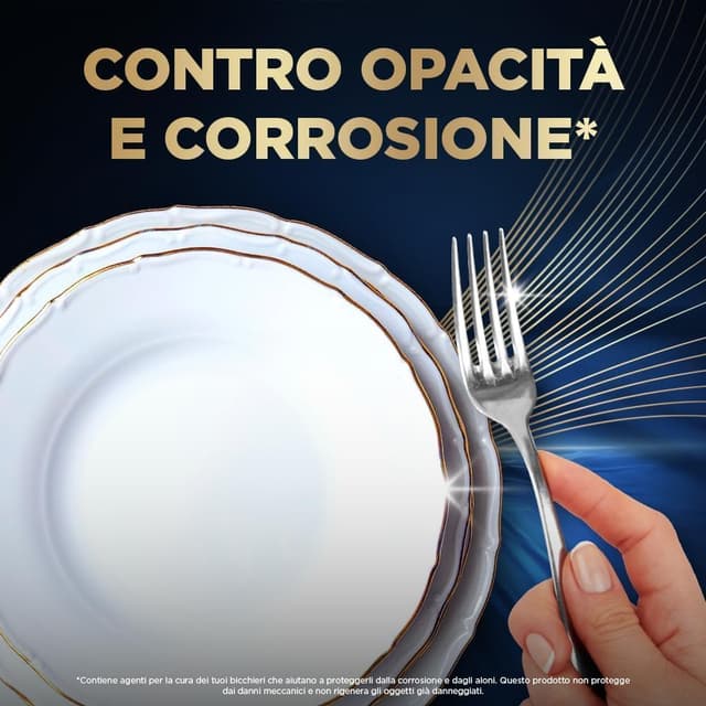 Detalle 1 de Finish Ultimate PLUS Infinity Shine pastiglie lavastoviglie 146 capsule