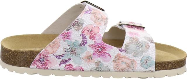 Detalle 2 de AFS-Schuhe 2100 Damen-Pantoletten aus echtem Leder mit verstellbarer Schnalle