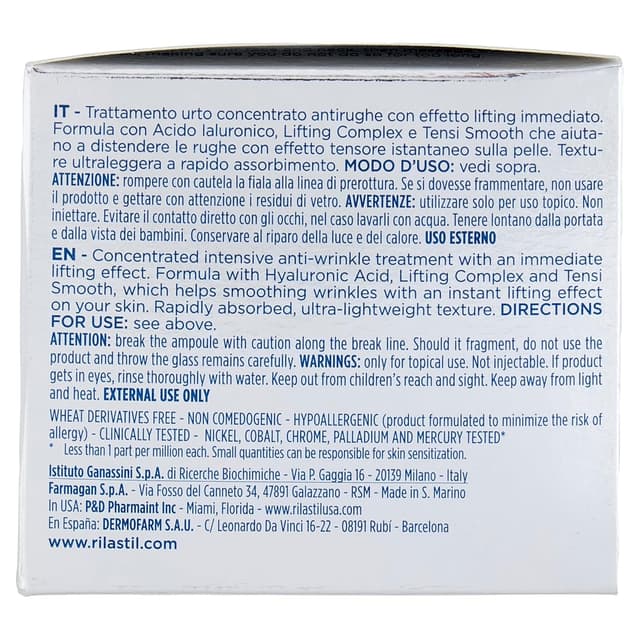 Detalle 2 de Hydrotenseur Liftende Anti-Falten Ampullen