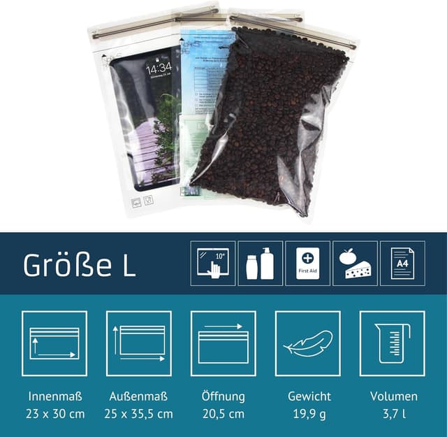 Thumbnail 3 de Noaks Bags wasserdichte Beutel 5er-Pack