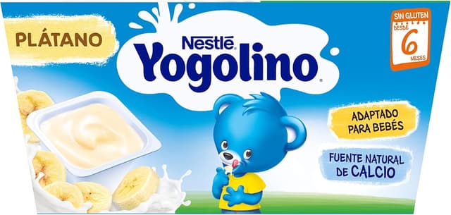 Thumbnail 4 de NESTLÉ YOGOLINO Plátano, Pack de 6 🍌 para bebés de 6 meses