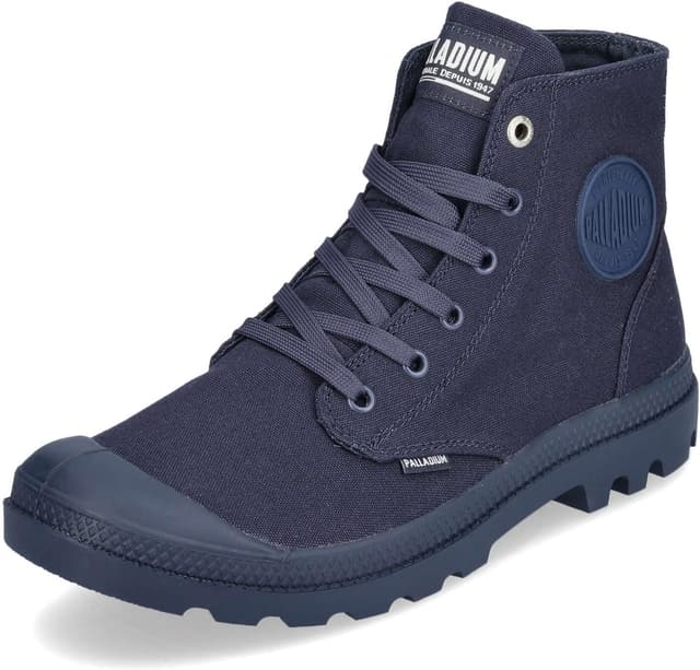 Detalle de Palladium Pampa Hi Mono 73322K76 – Bottes vert olive à lacets