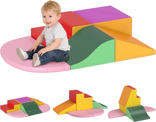 Imagen de HOMCOM Juego de 6 bloques de espuma 48x48x24 cm en OfertitasTOP