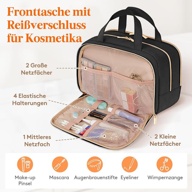 Detalle 2 de Lifewit Reise Kulturtasche 10L