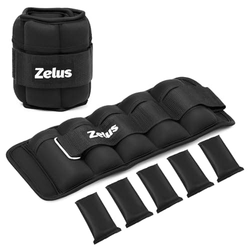 Detalle de ZELUS Adjustable Ankle Weights 10 lb ๐๏ธโ