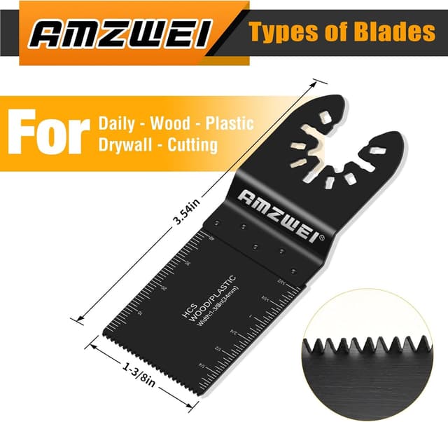 Thumbnail 1 de Universal Titanium Multi Tool Blades 55PCS