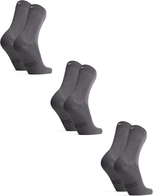 Thumbnail 6 de DANISH ENDURANCE Chaussettes en fibre de bambou (viscose) ultra douces et respirantes – lot de 3 paires