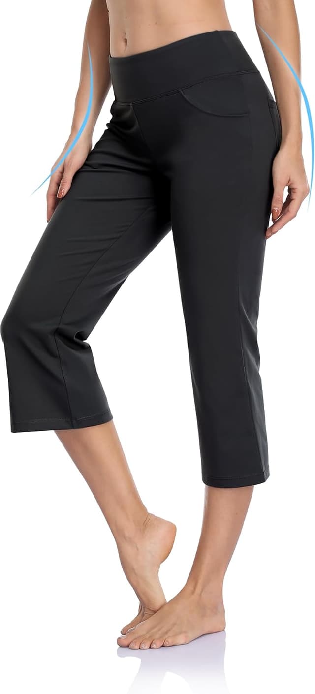 Thumbnail 1 de MOVE BEYOND Butterweiche Damen Bootcut Yogahose mit Bauchkontrolle und 4 Taschen