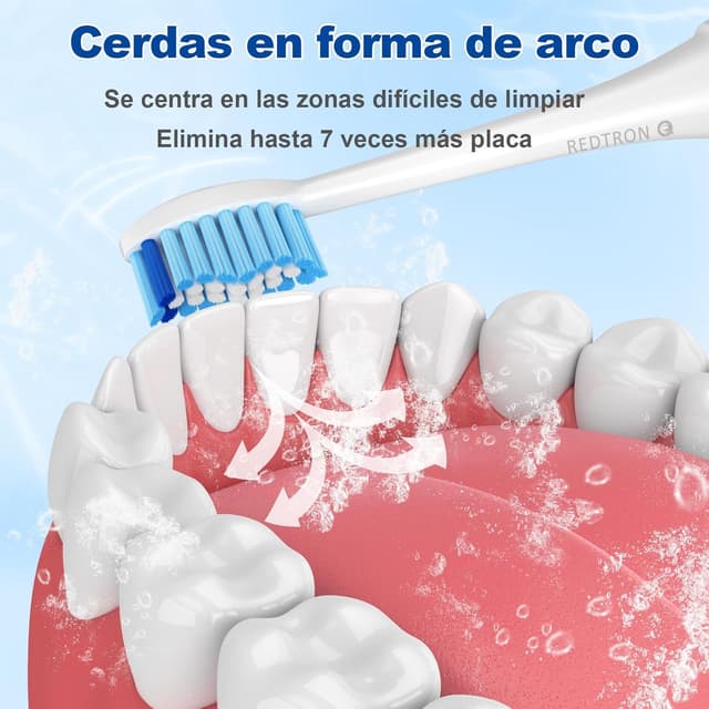 Thumbnail 2 de REDTRON Cabezales para Philips Pro Results - Paquete de 8 🪥