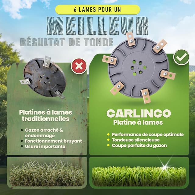 Detalle 2 de Plateau porte-lames GARLINGO 143 mm