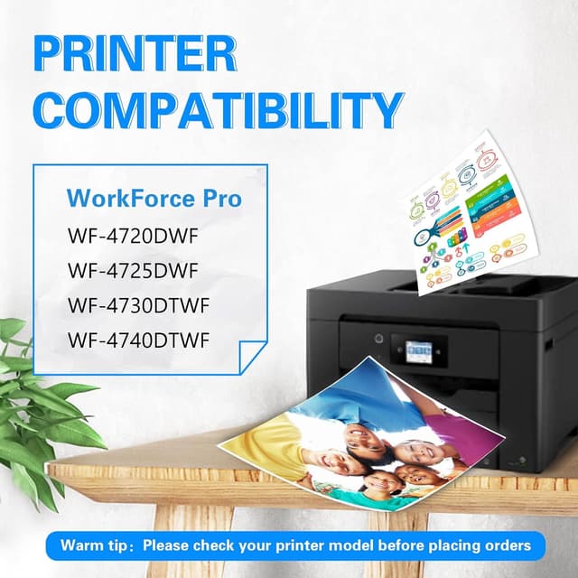 Detalle de SANCTink lot de cartouches compatibles Epson 35XL (2 Noir, 1 Cyan, 1 Magenta, 1 Jaune)