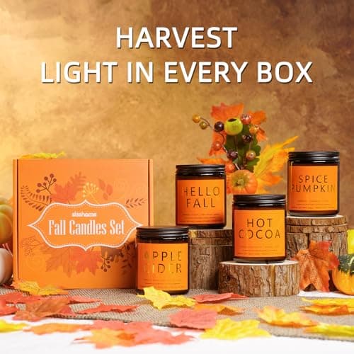 Thumbnail 7 de Fall Candles Set 4-Pack ⚡